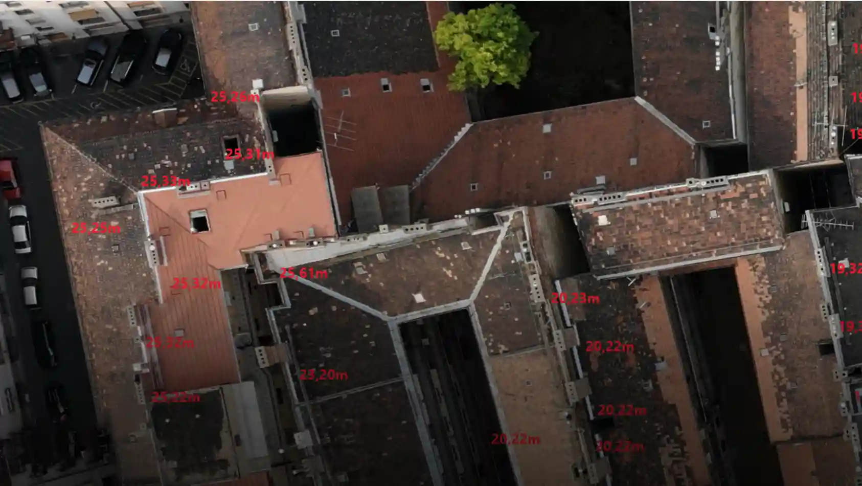 servizi di rilievo – misurazione, tracciatura e restituzione digitale